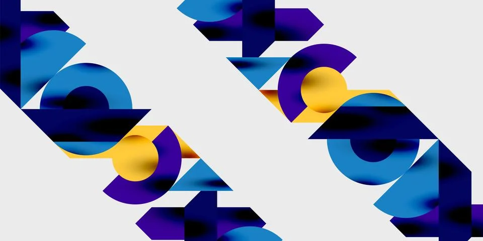 Vibrant abstract background circles with smooth gradients, creating a dynam.. イラスト素材