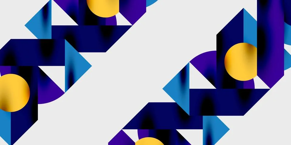 Vibrant abstract background circles with smooth gradients, creating a dynamic 스톡 일러스트