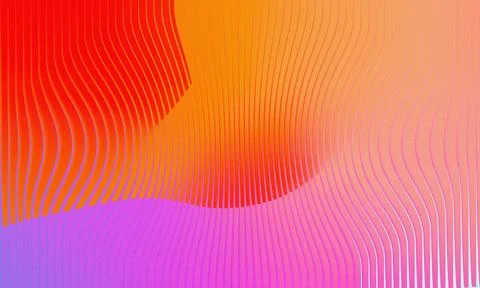 Vibrant Abstract Background with Colorful Gradient Waves, Grainy Texture an.. 스톡 일러스트