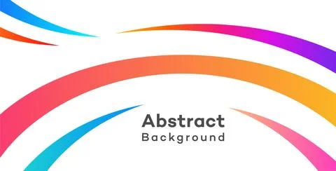 Vibrant abstract background with colorful gradient 스톡 일러스트