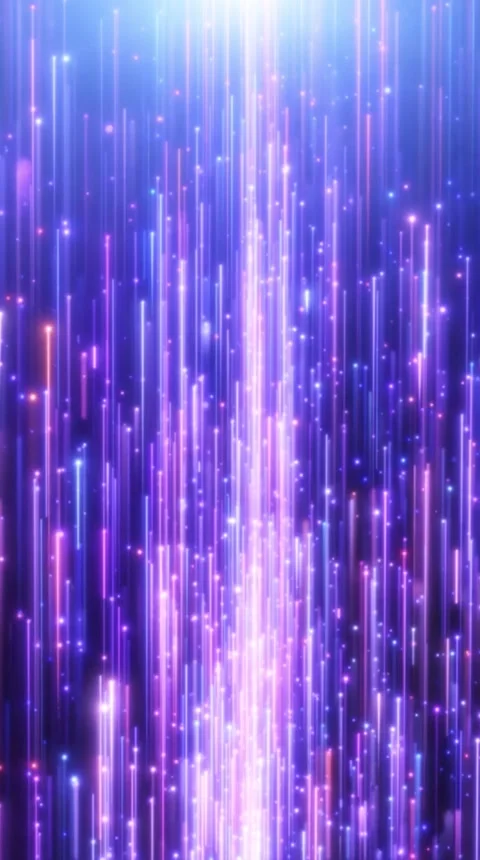 Vibrant Abstract Background with Colorful Light Rays and Motion Effects Stock Footage 306459917