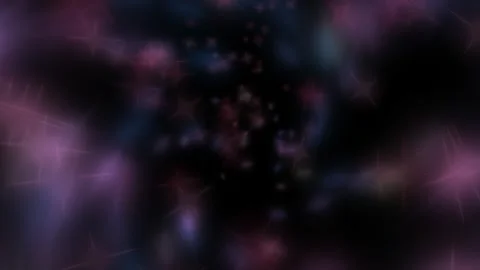 Vibrant Abstract Background with Deep Purple and Blue Light Swirls Stock Footage 345448681