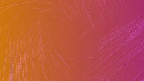 Vibrant abstract background with dynamic pink and orange gradient lines Stock Illustration