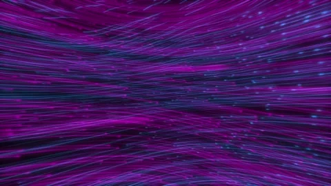 A vibrant abstract background features glowing neon lines light lamps Stock Footage 262591169