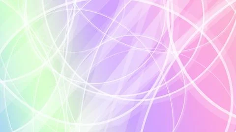 A vibrant abstract background features glowing curved lines and arcs across.. Stock Illustration