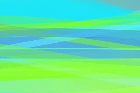 A vibrant abstract background features sweeping diagonal wave planes in bri.. Stock Illustration