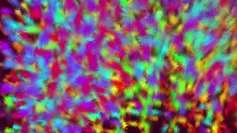 Vibrant Abstract Background Featuring Bold Multicolor Brush Strokes and Patterns Stock Footage 303822909