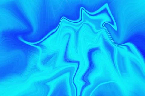 Vibrant abstract background featuring flowing blue liquid waves Illustrazione stock