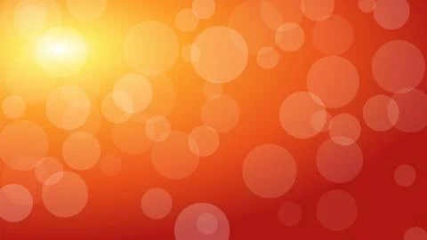 Vibrant abstract background featuring soft blurry bokeh circles Stock Illustration