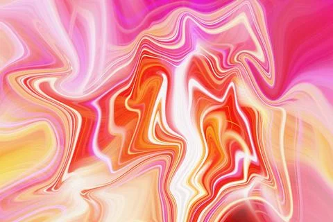 Vibrant abstract background featuring swirling liquid marble patterns Stock Illustration