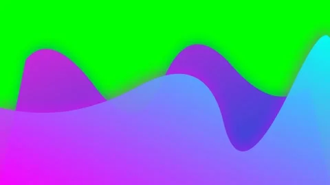 Vibrant abstract background with flowing blue and purple gradient waves Stock Footage 341821145