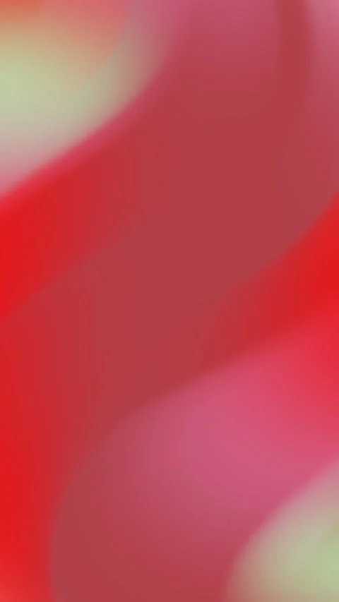 Vibrant abstract background with flowing red pink and cream color curves Stock Footage 317864554