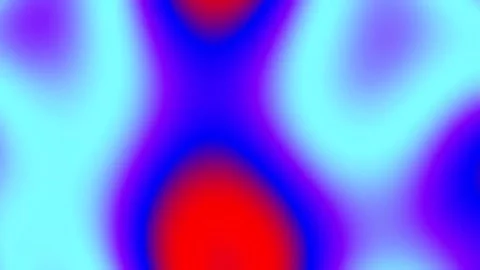 Vibrant abstract background with fluid red, blue, purple gradient pattern Stock Footage 341058738