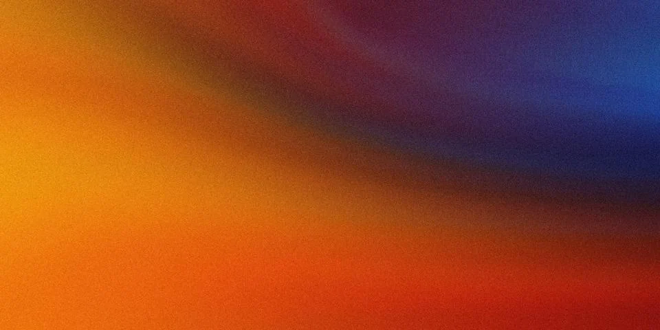 A vibrant abstract background with a gradient of colors and textured effect. 库存插图