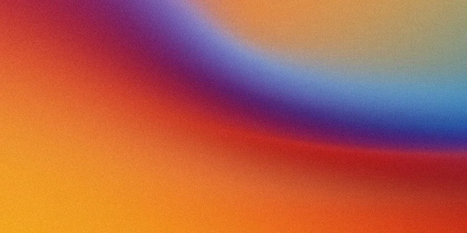 Vibrant abstract background with gradient colors and textured effect. Ilustración de archivo