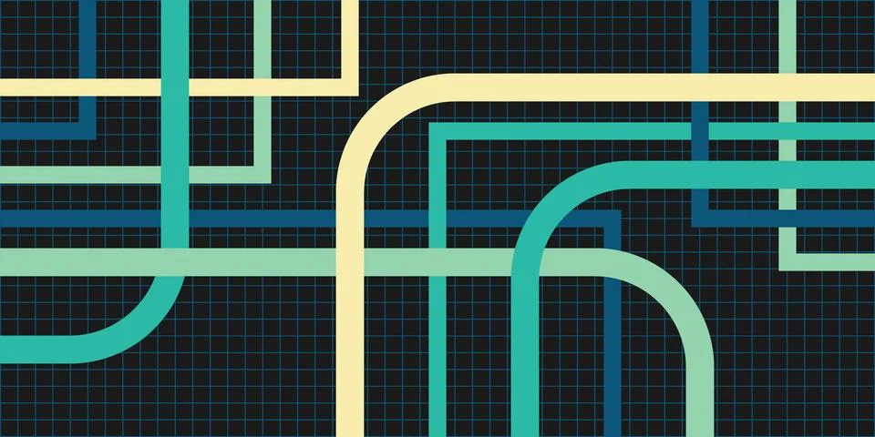 Vibrant abstract background Stock Illustration