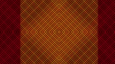 Vibrant Abstract Background with Interlocking Neon Lines in Orange and Red Stock Footage 308231588