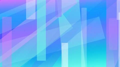 A vibrant abstract background of layered blue and purple geometric blocks, .. Illustrazione stock