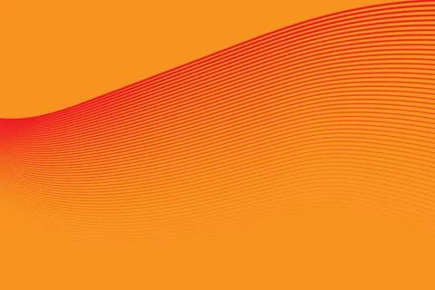 Vibrant abstract background with orange gradient waves 스톡 일러스트
