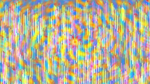 Vibrant Abstract Background Pattern with Energetic Digital Glitch Wave Lines Stock Footage 339499800