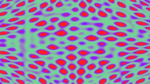 Vibrant Abstract Background of Repeating Geometric Dots Pattern in Colorful.. Stock Footage 342207402