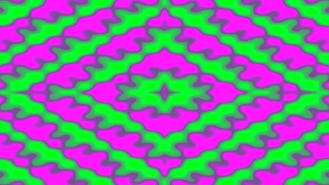 Vibrant abstract background with repeating retro geometric diamond patterns Stock Footage 337575840