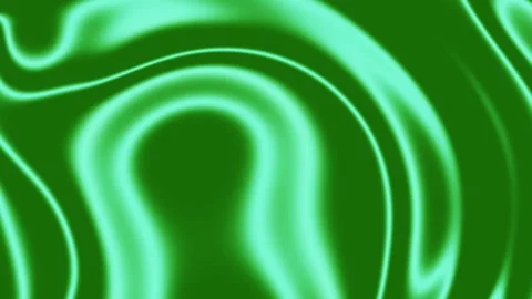 A vibrant abstract background showcasing fluid motion with flowing green an.. Stock Footage 328806430