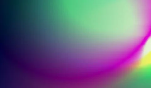Vibrant abstract background with smooth gradient of purple, green, and pink.. 스톡 일러스트