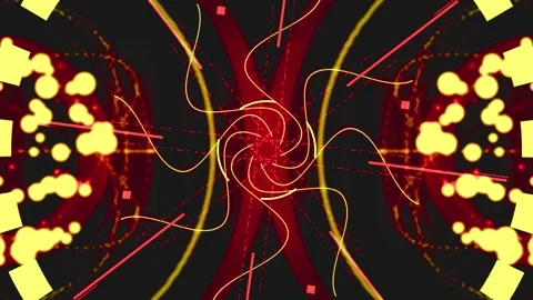 Vibrant abstract background with swirling lines. Dynamic design element for crea Stock Footage 334272475