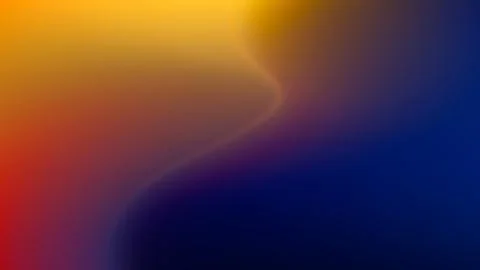 Vibrant abstract blend of colors creating a smooth, flowing gradient in war.. Stock Illustration