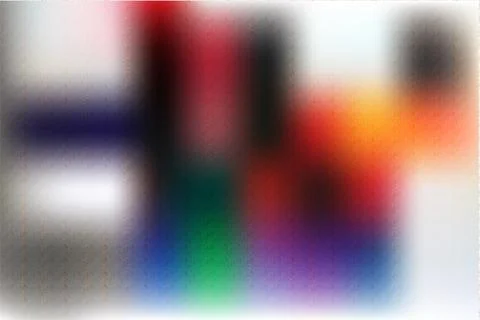 Vibrant Abstract Blur Background with Rainbow Colors Stock Illustration