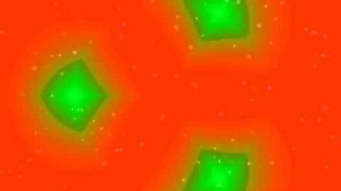 Vibrant Abstract Bokeh Background - Glowing Neon Green and Gold Gradient Ov.. Stock Footage 339502218
