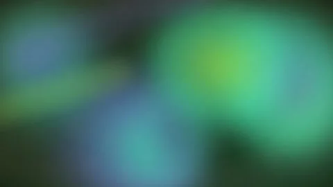 Vibrant abstract bokeh light effect background with soft glowing green and .. Video stock 345548496