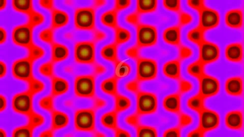 Vibrant Abstract Bokeh Light Pattern Loop Background Design Element 库存影片 342207421