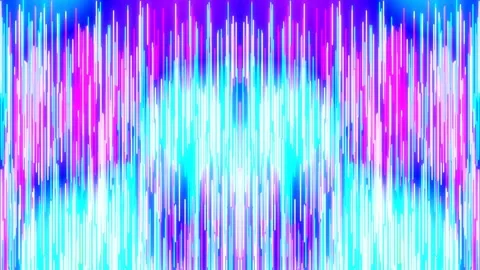 Vibrant abstract bokeh light streaks and flowing neon rainbow gradient back.. Stock Footage 339785903