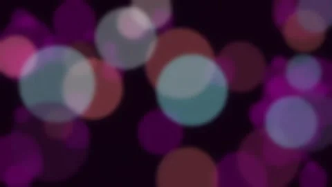 Vibrant abstract bokeh light transitions background for studio footage Stock Footage 337164901