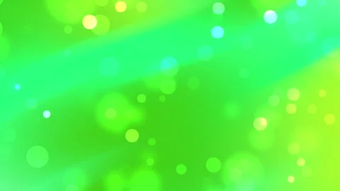 Vibrant Abstract Bokeh Lights with Dynamic Motion and Bright Green Colors Stock Footage 316315787