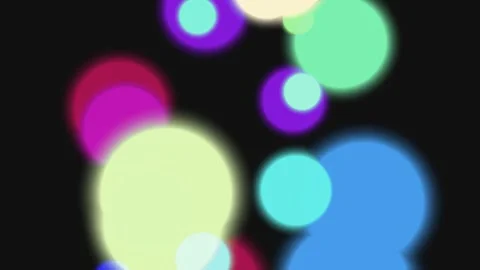 Vibrant Abstract Bokeh Lights Motion Background Stock Footage 329459013