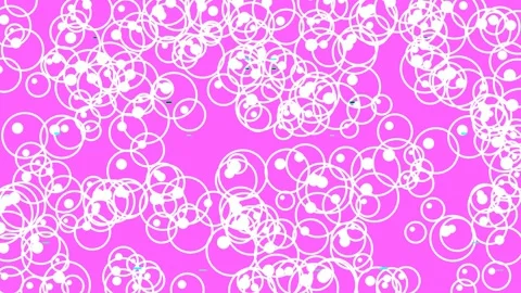 Vibrant abstract circle pattern background, fluid blue and purple geometry .. Stockbeeldmateriaal 339334023