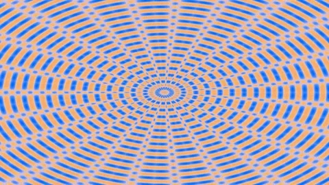 Vibrant Abstract Circular Background Pattern with Geometric Psychedelic Mot.. Stock Footage 337572466