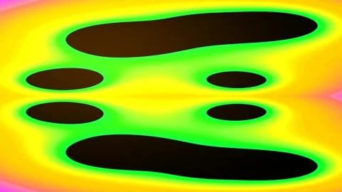 Vibrant abstract color background loop, glowing neon gradient wave animation Stock Footage 339341305