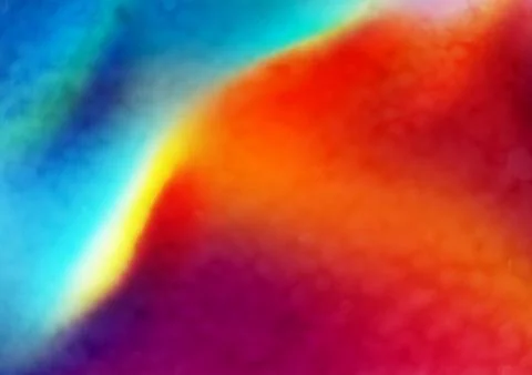 Vibrant abstract color gradient featuring fluid textures and soft blur, ble.. Stock Illustration