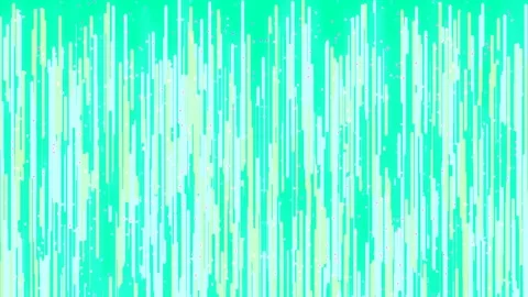 Vibrant abstract color lines background with dynamic neon glitch effect Stock Footage 339776179