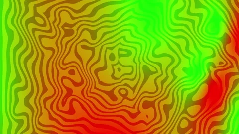 Vibrant abstract color map with flowing lines and complex patterns for digi.. Stock Footage 312990839