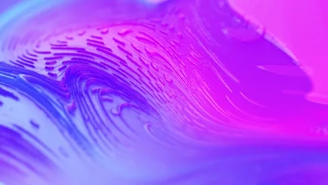 Vibrant Abstract Color Waves with Smooth Textured Flow and Futuristic Rippl.. Stock Footage 341781546