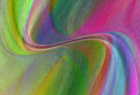 Vibrant Abstract Colorful Gradient Background With Smooth Organic Texture A.. Stock Illustration