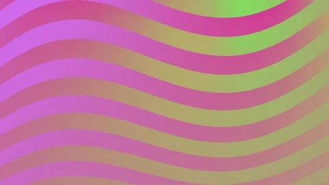 Vibrant Abstract Colorful Wave Stripes Over Gradient Background. Stock Footage 334093517