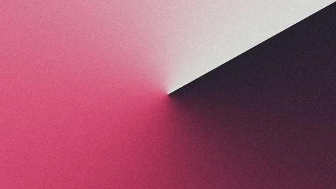 A vibrant abstract composition shows a gradient of colors blending from brigh Stock Photos