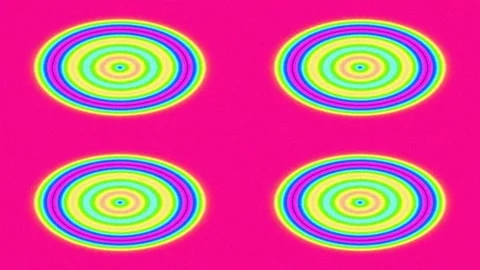 Vibrant Abstract Concentric Circle Pattern Background for Modern Energy Graph Stock Footage 339794371