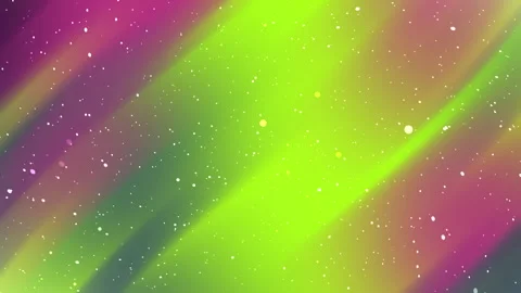 Vibrant abstract cosmic dust particles neon green magenta background loop Stock Footage 335945595